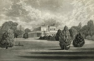 منزل والبيرتون ، 1835.
