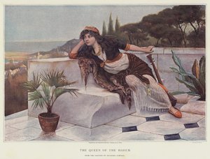 ملكة الحريم (chromolitho)
