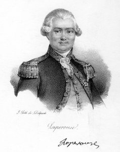 Comte de La Perouse ، ملاح فرنسي ، فلكي ومستكشف من القرن الثامن عشر ، c1830