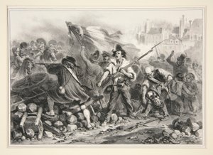 حتى الموت من أجل الحرية بواسطة Denis-Auguste-Marie Raffet