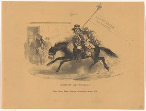 Postillion على ظهور الخيل أخيرا لو فويلا! (العنوان على الكائن) ألبوم de 1836 (عنوان السلسلة على الكائن) بواسطة Gihaut frères