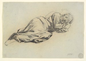 مستلق الشكل بواسطة Denis-Auguste-Marie Raffet