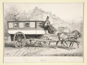 دراجة ثلاثية العجلات بواسطة Denis-Auguste-Marie Raffet