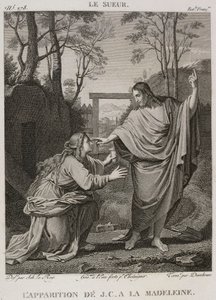 Denis-Sébastien Leroy, Chataigner and Dambrun - ظهور يسوع المسيح إلى مادلين, بعد يوستاش لو سويور - 1802-1815