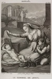 دينيس-سيباستيان لوروا، بيتي وبوفيه - نوم المسيح، بعد رافائيل - 1802-1815