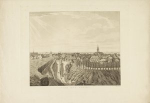 نيميغن ، منظر من بلفدير باتجاه الغرب إلى الغرب (العنوان على الكائن) مناظر حول مدينة نيميغن (عنوان المسلسل) بانوراما جيلديرلاند أو منظر مستدير مستمد من الحياة على بلفيدير في نيمجين (عنوان السلسلة)