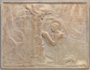 القديس جيروم في الصحراء ، ج. 1461. بواسطة Desiderio da Settignano