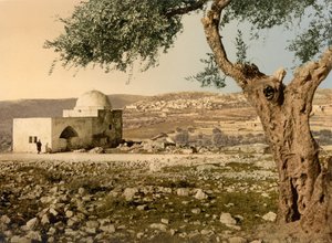قبر راحيل ، القدس ، الأرض المقدسة ، 1890 - 1900 (طباعة ضوئية)