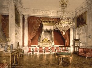 جراند تريانون ، غرفة الإمبراطورة ، فرساي ، c.1890-1900 بواسطة شركة ديترويت للنشر