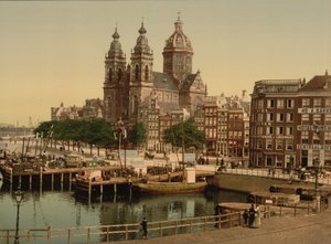 نيكولاسكيرك ، أمستردام ، 1890-1890 بواسطة شركة ديترويت للنشر