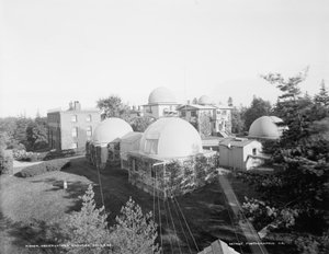المرصد ، كلية هارفارد ، حوالي 1900 (صورة مطبوعة) بواسطة شركة ديترويت للنشر