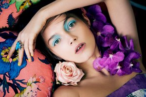 زهور الجمال، 2017 (صورة فوتوغرافية) بواسطة ديانا جوميز