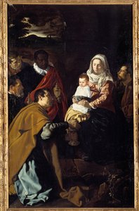 عبادة المجوس. لوحة دييغو رودريغيز دي سيلفا إي فيلاسكيز (1599-1660) بواسطة دييجو فيلاسكيز