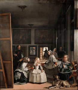 لاس مينيناس أو عائلة فيليب الرابع ، عام 1656 (زيت على قماش) بواسطة دييجو فيلاسكيز