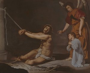 المسيح بعد الجلد الذي تأمله الروح المسيحية ، 1628-9