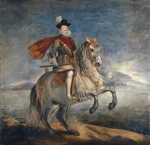 صورة الفروسية لفيليب الثالث (1578-1621) c.1628-35