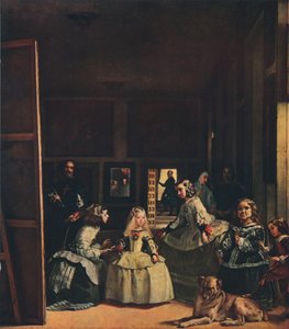 لاس مينيناس ، أو عائلة فيليب الرابع ، c1656 بواسطة دييجو فيلاسكيز
