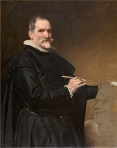 صورة لخوان مارتينيز مونتانيس 1568-1649 ، 1635-1636. بواسطة دييجو فيلاسكيز