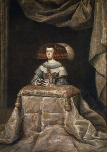 صورة ماريانا من النمسا 16341696 ، صلاة ، ج. 1655 بواسطة دييجو فيلاسكيز