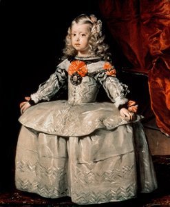 صورة إنفانتا مارجريتا (1651-73) في سن الخامسة ، 1656
