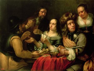 لعب الورق بواسطة Dingeman van der Hagen