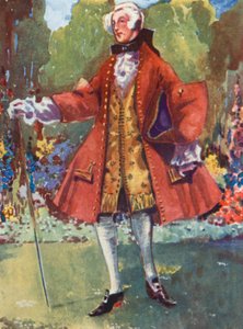 رجل من زمن جورج الثاني 1727-1760 بواسطة ديون كلايتون كالثروب
