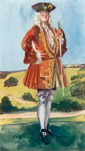 رجل من زمن جورج الأول 1714-1727 بواسطة ديون كلايتون كالثروب