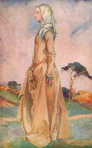 امرأة في زمن هنري الثاني ، 1907 بواسطة ديون كلايتون كالثروب