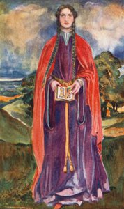 امرأة من زمن هنري الأول 1100-1135 بواسطة ديون كلايتون كالثروب