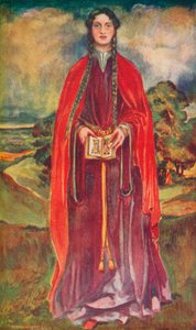 امرأة في زمن هنري الأول ، 1907 بواسطة ديون كلايتون كالثروب