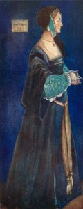 امرأة من زمن هنري الثامن 1509-1547 بواسطة ديون كلايتون كالثروب