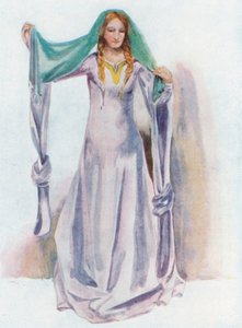 امرأة من زمن ستيفن 1135-1154 بواسطة ديون كلايتون كالثروب