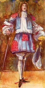 زي الرجل في عهد تشارلز الثاني (1660-1685)