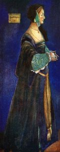زي نسائي في عهد هنري الثامن (1509-1547) بواسطة ديون كلايتون كالثروب
