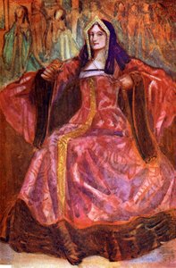 زي المرأة في عهد هنري السابع (1485-1509) بواسطة ديون كلايتون كالثروب
