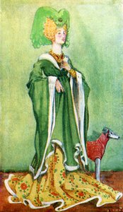 زي المرأة في عهد هنري السادس (1422-1461) بواسطة ديون كلايتون كالثروب