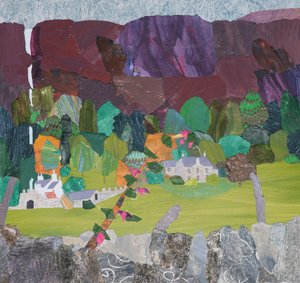 فوشيا في كارسايغ (ملصقة) بواسطة 