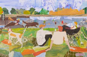 كرة الريشة الساخنة، 2020 (ملصقة) بواسطة 