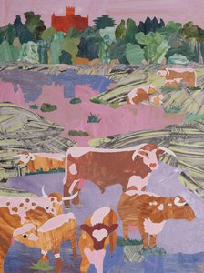 لونغهورن في سهولة (مجمعة) بواسطة 