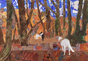 استراحة الركوب، 2020 (ملصقة) بواسطة 