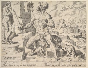 سيميون ، من سلسلة The Twelve Patriarchs ، 1550. بواسطة ديرك فولكرتسين كورنهيرت