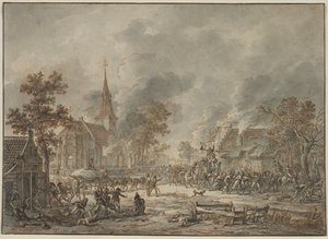 جنود النهب ، 1794. بواسطة ديرك لانجينديك