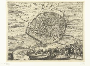 الاستيلاء على تينين ، 1635 الاستيلاء على Thienen Anno 1635 (العنوان على الكائن)