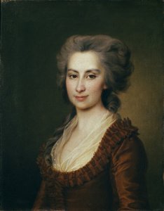 صورة للكونتيسة براسكوفيا فورونتسوفا 1749-1797 ، أوائل 1790