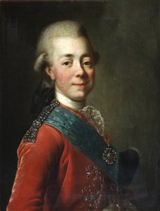 صورة الدوق الأكبر بافيل بتروفيتش 1754-1801 ، 1770