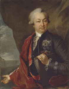 صورة للكونت إيفان إيفانوفيتش شوفالوف 1727-1797 ، 1790