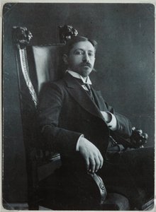 صورة للمؤلف إيفان بونين 1870-1953 ، 1909