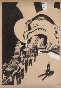 الرأسمالية تلتهم كل شيء ، 1920.