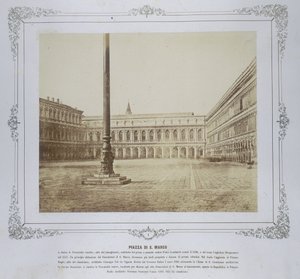 ساحة سان ماركو ، 1855 بواسطة دومينيكو بريسولين