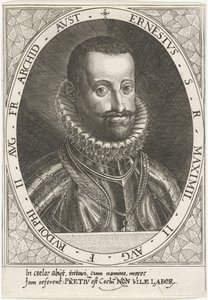 صورة الأرشيدوق إرنست النمسا 1553-1595 ، كاليفورنيا 1595-1597